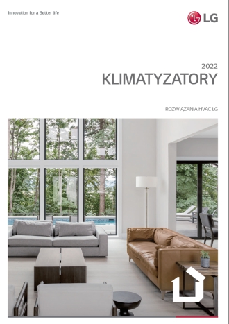 LG klimatyzatory 2022 katalog